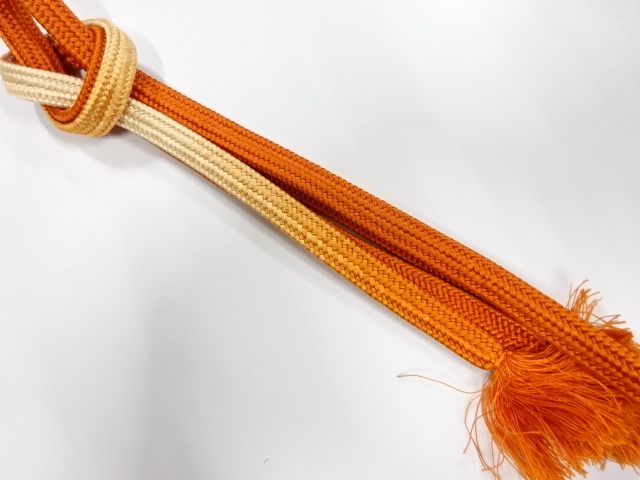 正絹　手組帯締め